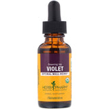 Herb Pharm Violet Extract 28g front view with label