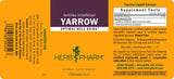 Herb Pharm Yarrow Extract 113g ingredients list