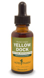 Herb Pharm Yellow Dock Liquid Extract 91g front view with packaging