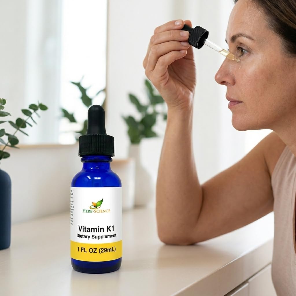 Herb-Science Liquid Vitamin K1 Drops 29ml dosage information