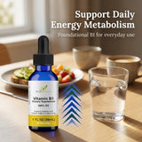 Herb-Science Vitamin B1 Liquid Drops in a lifestyle setting