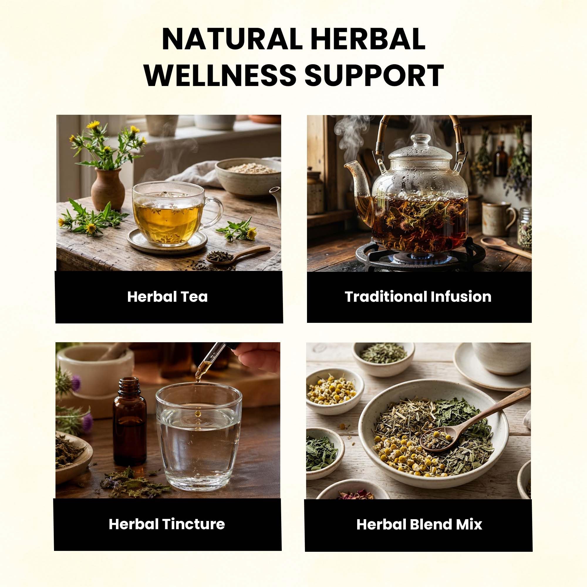 Herb To Body Blessed Thistle Herb with other herbal ingredients
