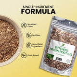 Herb To Body Butchers Broom Root resealable bag
