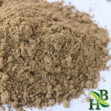 Herb To Body Milk Thistle Powder 113g back view showing nutritional information