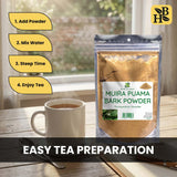 Herb To Body Muira Puama Bark Powder resealable bag