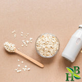 Herb To Body Oat Straw Loose Leaf 132g back view with packaging details