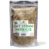 Herb To Body Oat Straw Loose Leaf 132g front view in resealable pouch