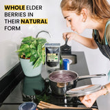 Herb To Body Organic Elderberry Dried Berries for syrups