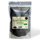 Herb To Body Organic Elderberry Dried Berries front view