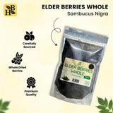 Herb To Body Organic Elderberry Dried Berries packaging