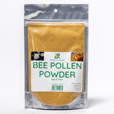 Herb To Body Pure Wildcrafted Bee Pollen 4oz front view with resealable pouch