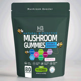 Herbal Bee Organic Cognitive support Gummies front view with packaging
