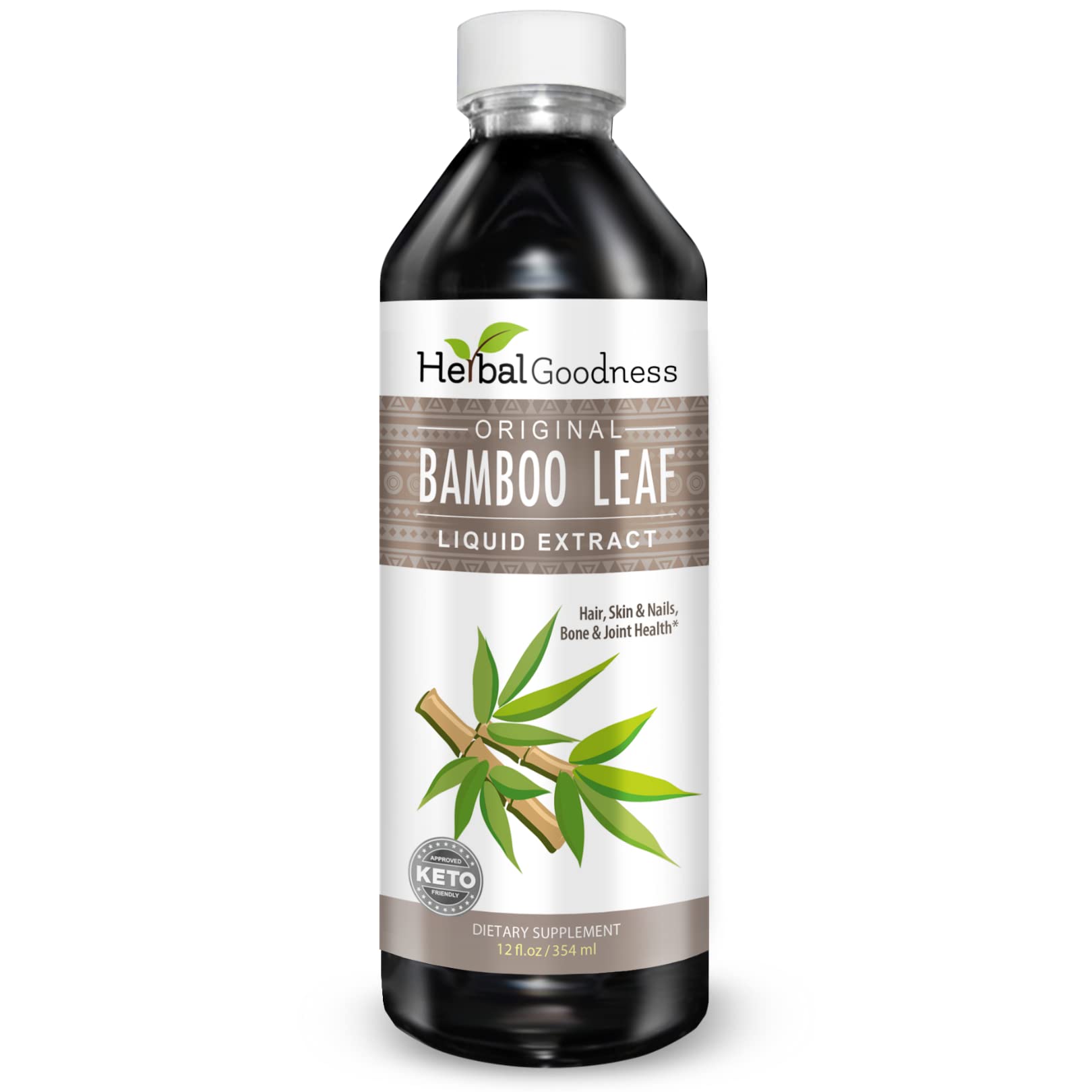 Herbal Goodness Bamboo Liquid Extract 340g front view