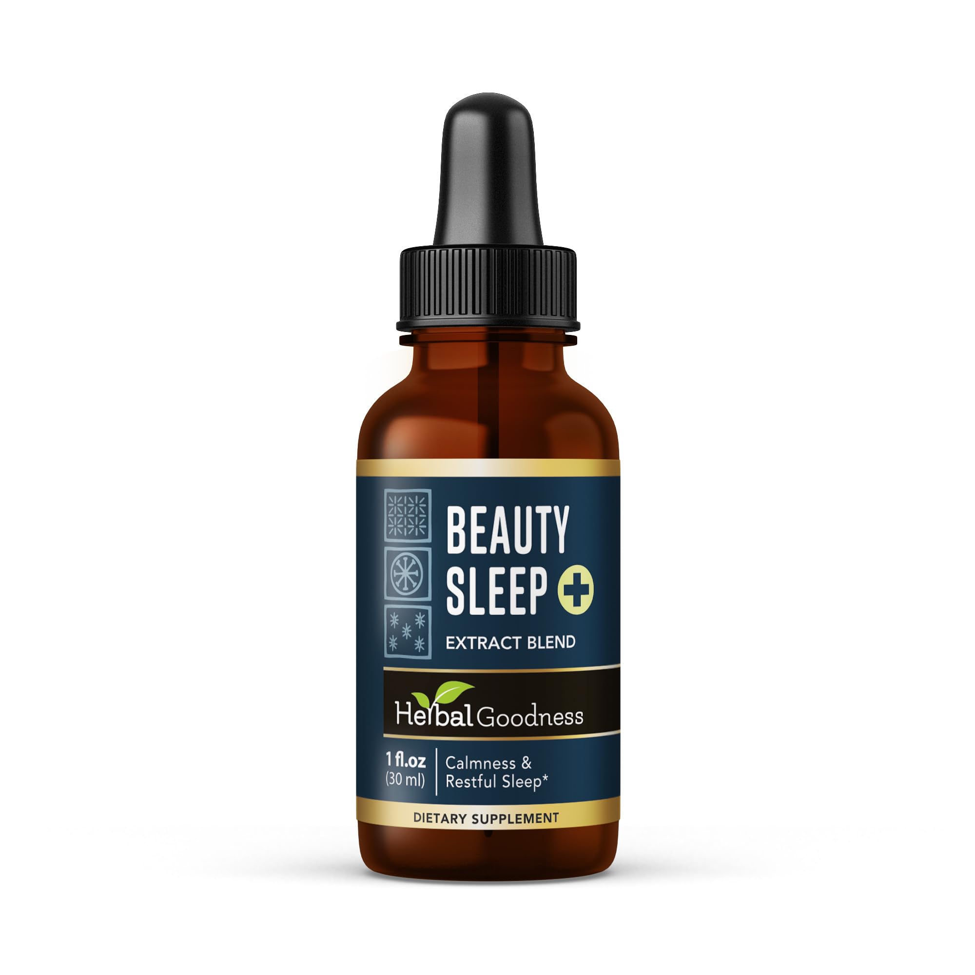Herbal Goodness Beauty Sleep Extract 1oz bottle front view