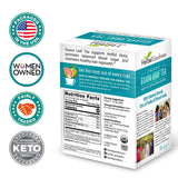 HERBAL GOODNESS Guava Leaf Tea showing organic label