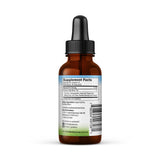 Herbal Goodness Kids daily wellness Support Liquid Supplement 28g label close-up