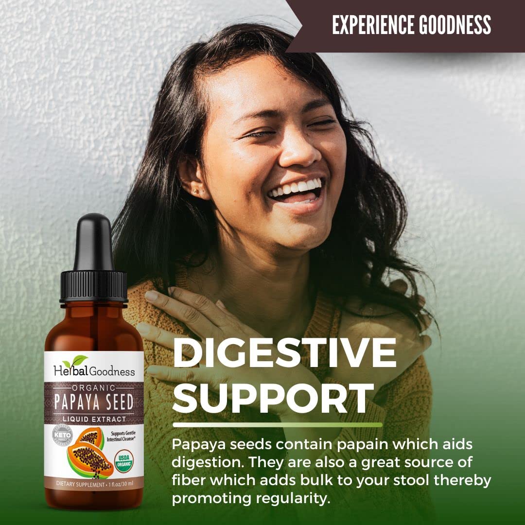 Herbal Goodness Organic Papaya Seed Powder ingredients list