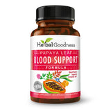 Herbal Goodness Papaya Leaf Extract 700mg capsule bottle front view