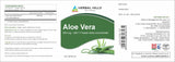 HERBAL HILLS Aloe Vera Capsules 500mg nutritional information