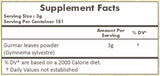 HERBAL HILLS Gymnema Sylvestre Powder side view