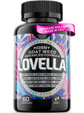 HERBAL HOT Lovella Horny Goat Weed Capsules front view