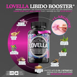 HERBAL HOT Lovella Horny Goat Weed Capsules packaging