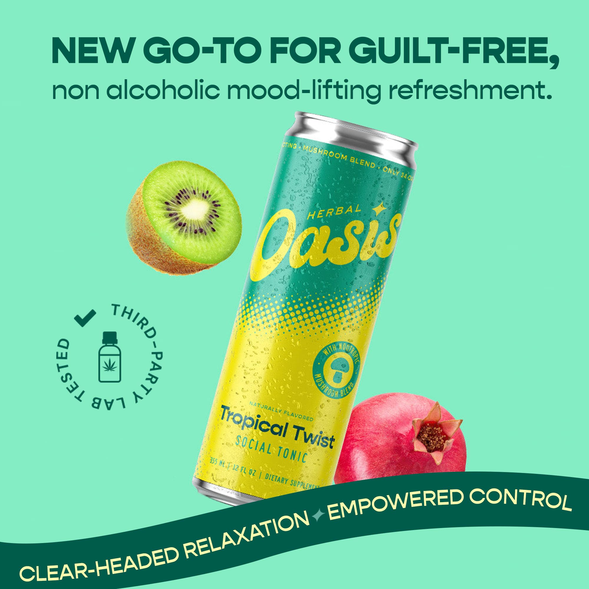 HERBAL OASIS Tropical Mushroom Tonic lifestyle image