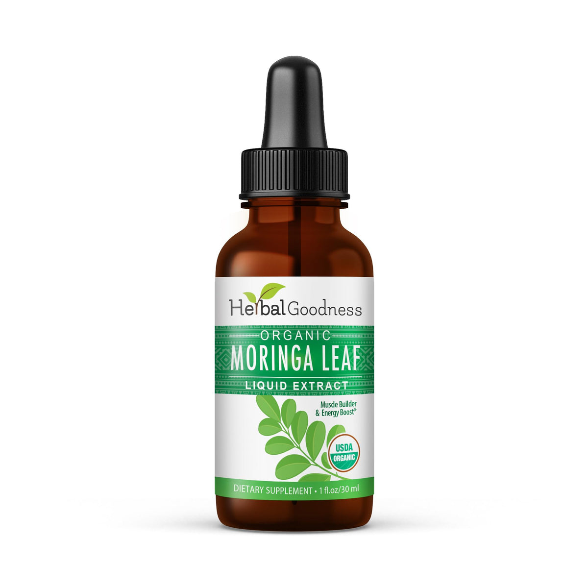 Herbal Papaya Moringa Liquid Drops 28g front view