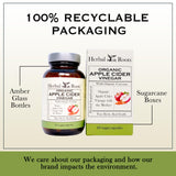 Herbal Roots Cayenne Supplement Capsules close-up of the bottle