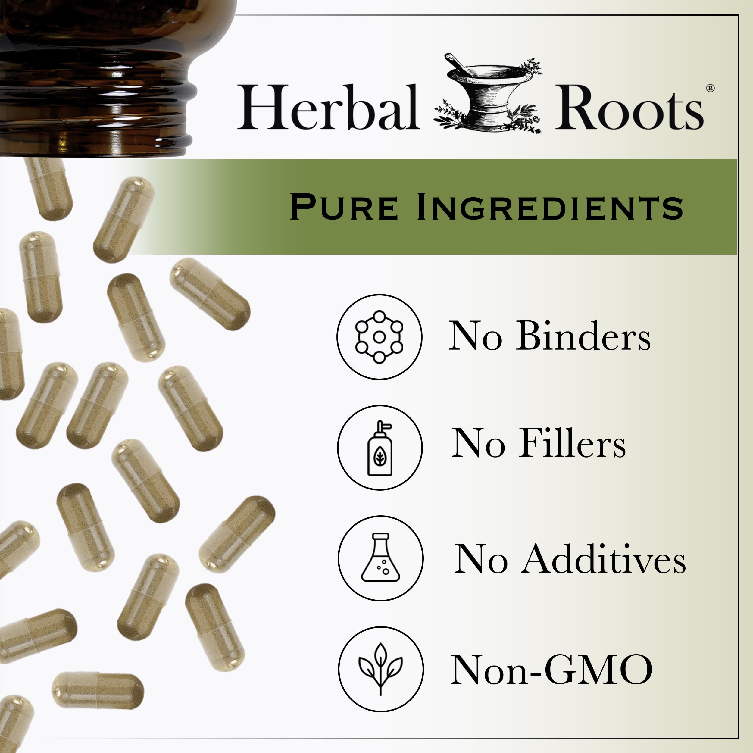 Herbal Roots Cinnamon Supplement 160g with measuring spoon