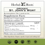 Herbal Roots St. John's Wort Extra Strength 159g side view