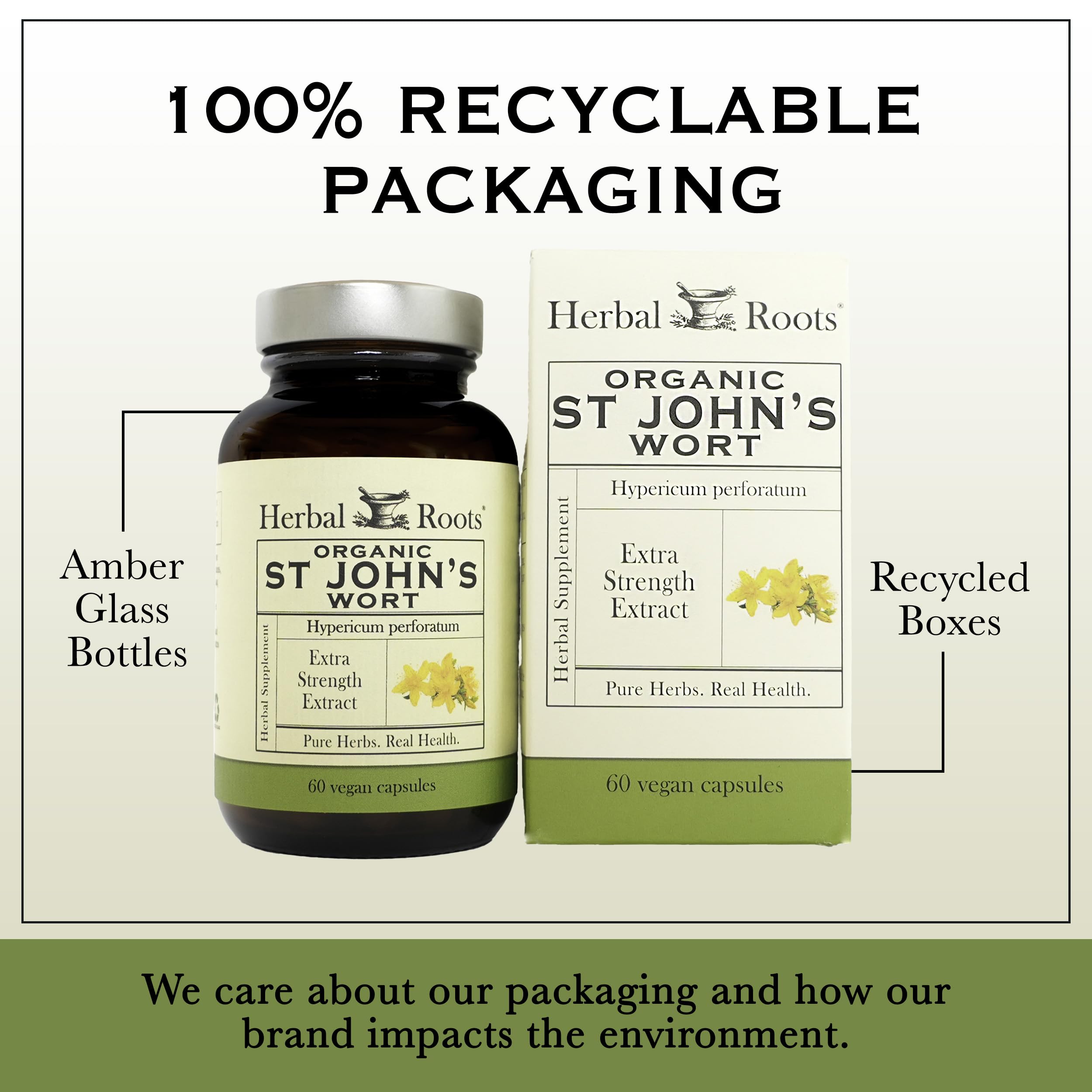 Herbal Roots St. John's Wort Extra Strength ingredients list