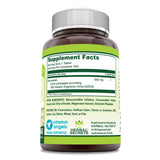 Herbal Secrets Bromelain Supplement 500mg bottle side view