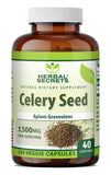 Herbal Secrets Celery Seed Extract 1500 Mg bottle front view