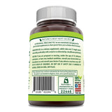 Herbal Secrets Ginger Root Supplement 550mg side view with dosage details