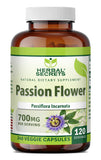 Herbal Secrets Passion Flower 700 Mg Veggie Capsules front view