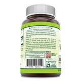 Herbal Secrets Quercetin 500 Mg Supplement back view
