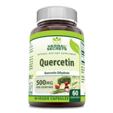 Herbal Secrets Quercetin 500 Mg Supplement front view