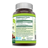Herbal Secrets Tart Cherry Supplement bottle side view