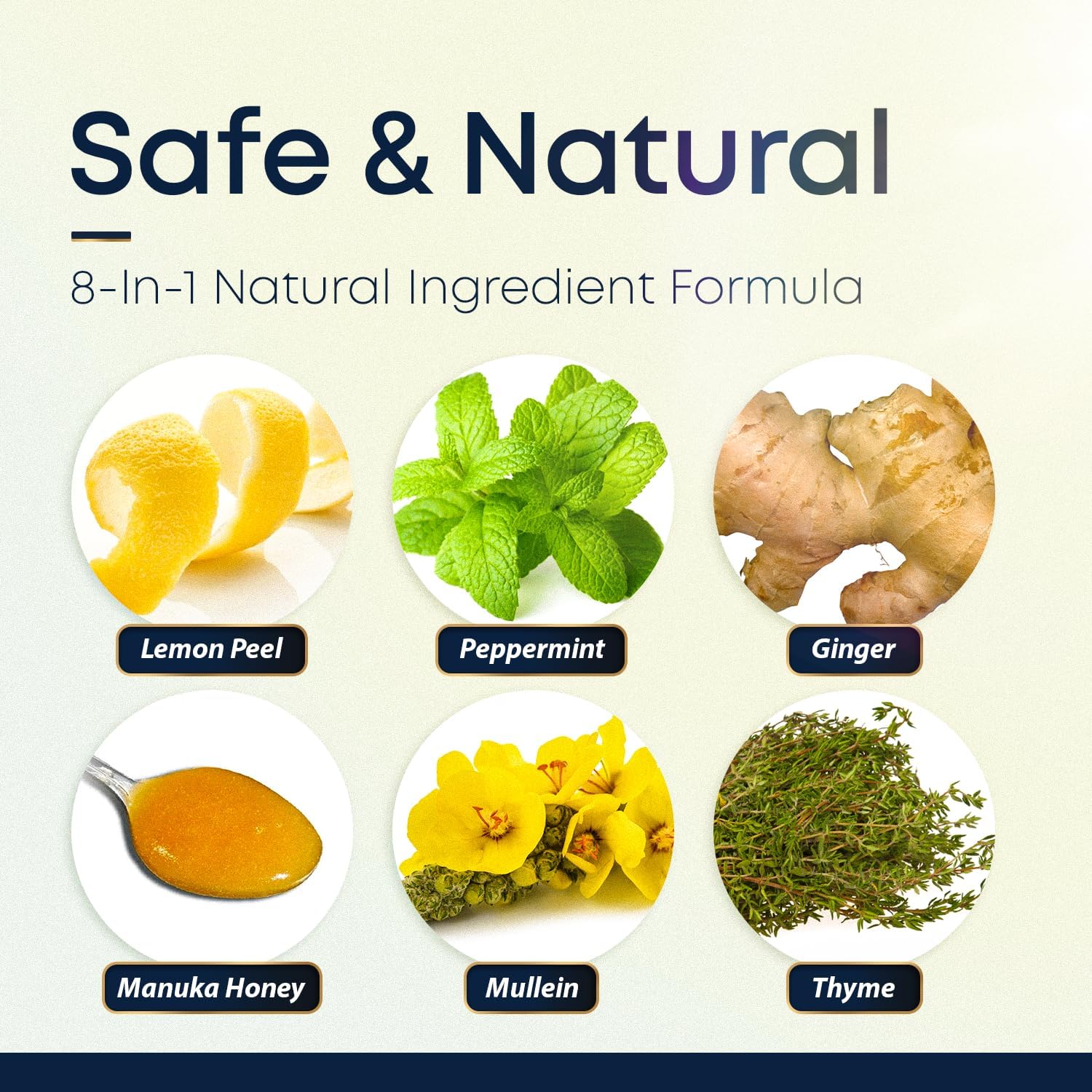 Herbal Tea Therapy Mullein Tincture with Peppermint and Thyme ingredients