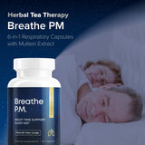 Herbal Tea Therapy Nightly Lung Support Capsules side view