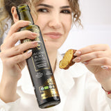 Herbal Wind Black Seed Oil 4600mg on a wooden table