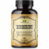 HERBALICIOUS Berberine Capsules 60 Count front view