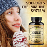 HERBALICIOUS Berberine Capsules 60 Count side view