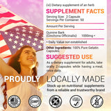 HERBALICIOUS Cinchona Capsules packaging details