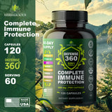 HERBALICIOUS daily wellness Support Capsules side view