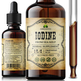 HERBALICIOUS Iodine Liquid Drops front view bottle