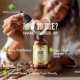 HERBALICIOUS Iodine Liquid Drops mixed in water