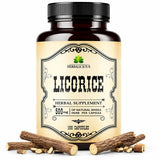 HERBALICIOUS Licorice Root Capsules 60 count front view