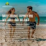 HERBALICIOUS Licorice Root Extract liquid bottle side view